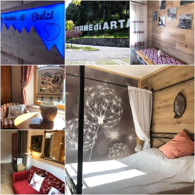 Holiday Guesthouse La Casina Di Butzi Pet Friendly - Terme Di Arta - Zoncolan อาร์ตา แตร์เม ภายนอก รูปภาพ