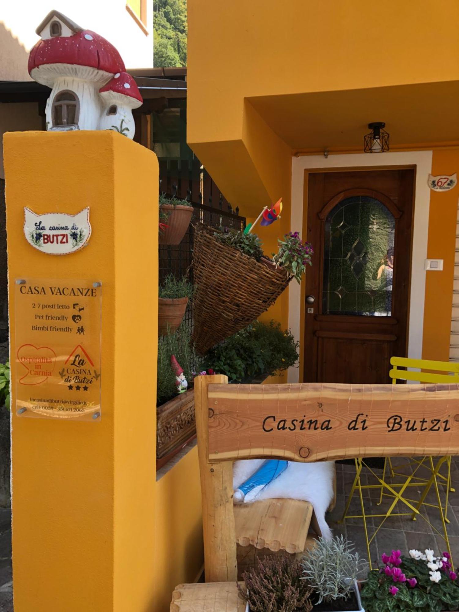 Holiday Guesthouse La Casina Di Butzi Pet Friendly - Terme Di Arta - Zoncolan อาร์ตา แตร์เม ภายนอก รูปภาพ